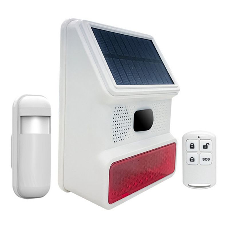 Alarm Siren Outdoor - Bezprzewodowa syrena alarmowa zasilana energią słoneczną,