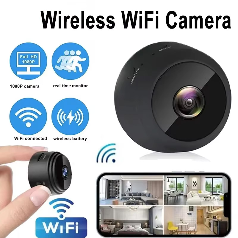 Home Security Cameras Wireless - Nowa kamera A9 WiFi 1080p HD
