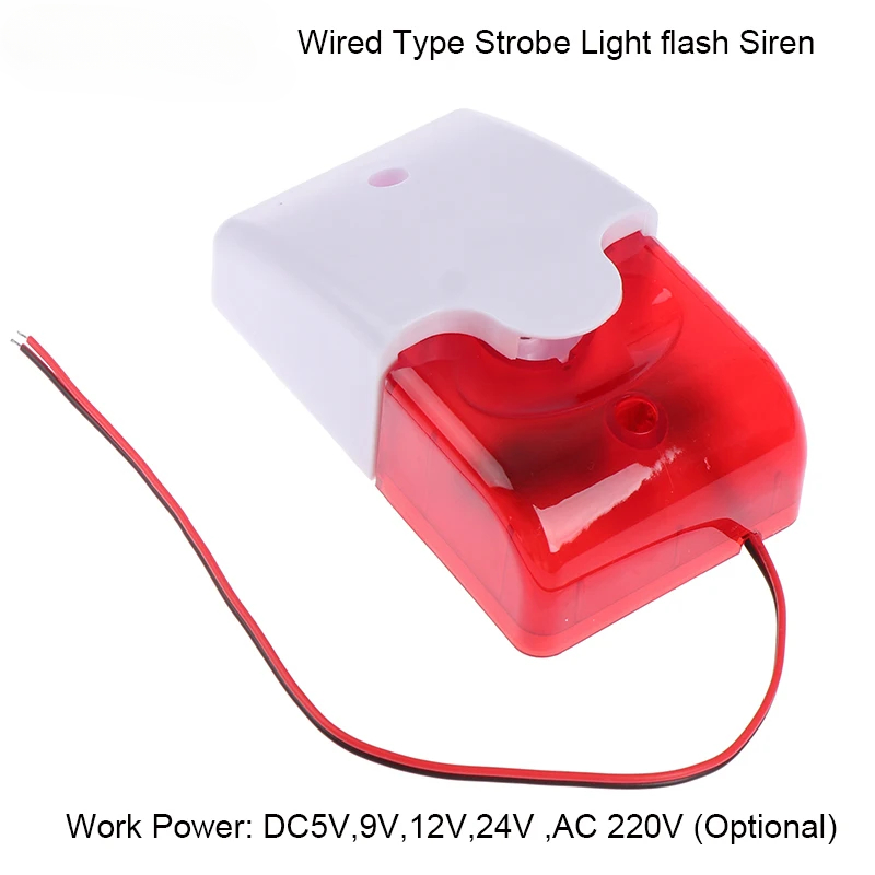 Home Security Siren - Syrena alarmowa stroboskopowa 120 dB |