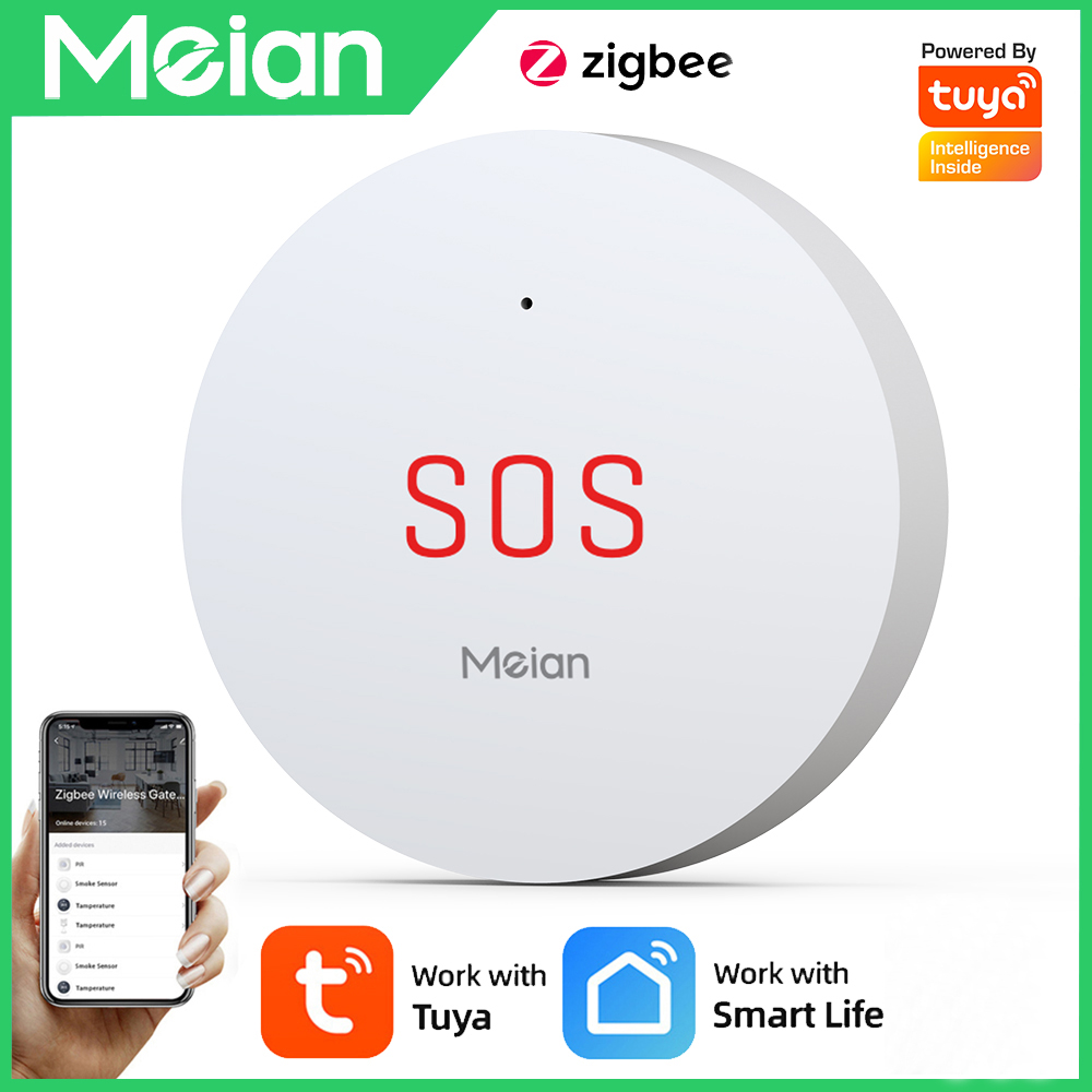 Home Security Siren - Zigbee Tuya SOS przycisk awaryjny System