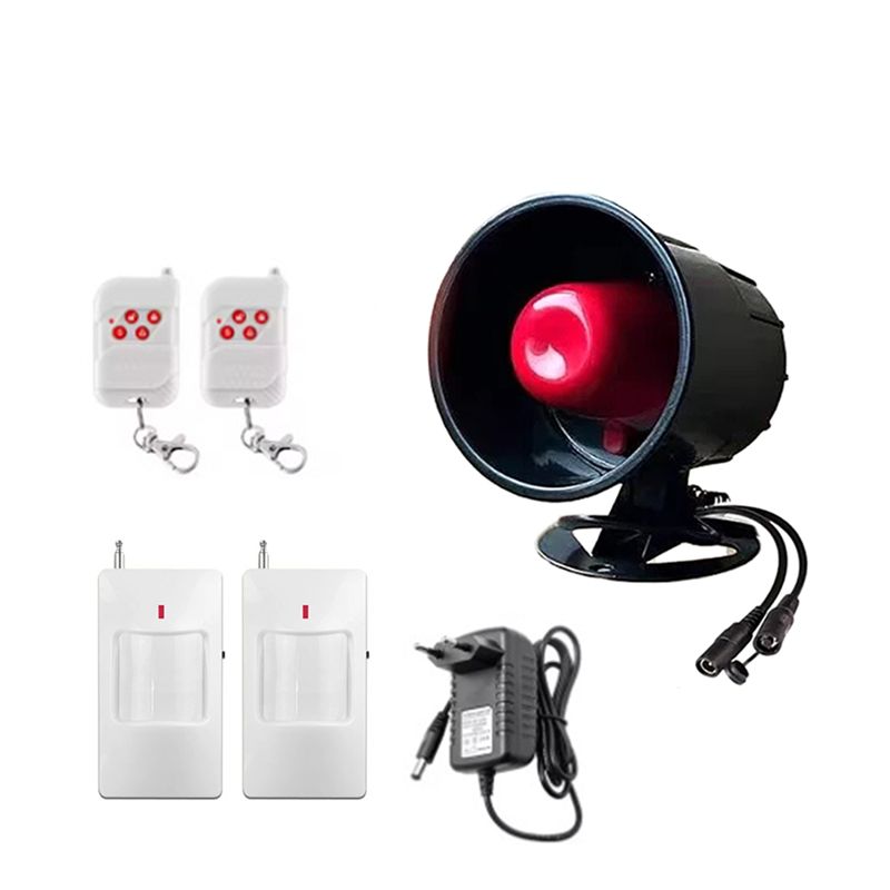 Home Security Siren - Bezprzewodowy system alarmowy M01K 433Mhz do