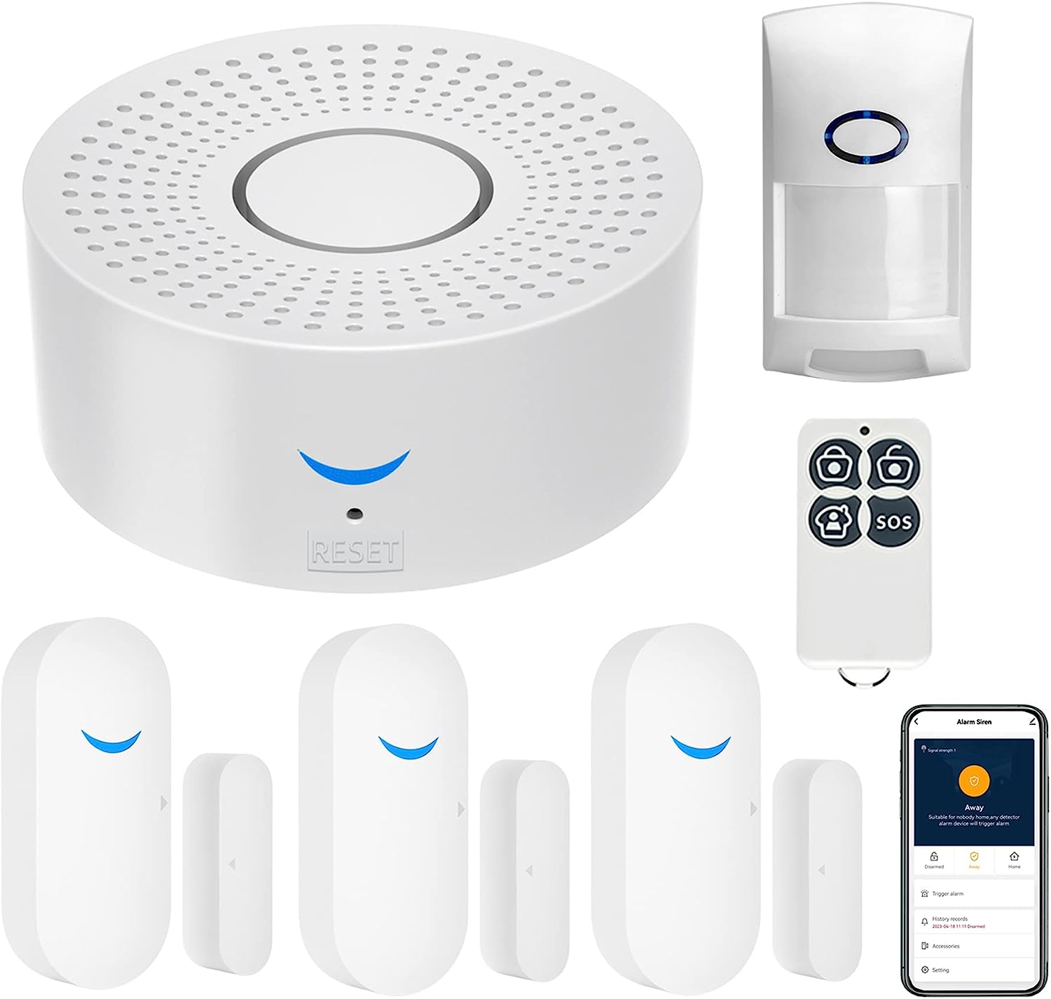 Home Security Siren - Tuya Wifi inteligentny system alarmowy w