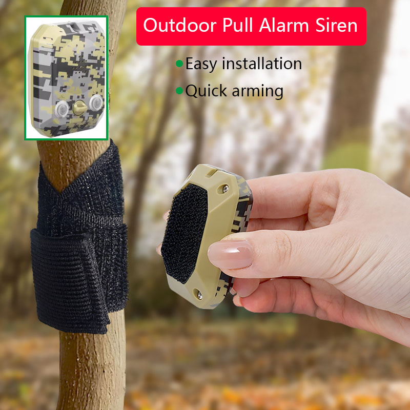 Alarm Siren Outdoor - Przenośna syrena alarmowa na zewnątrz, syrena