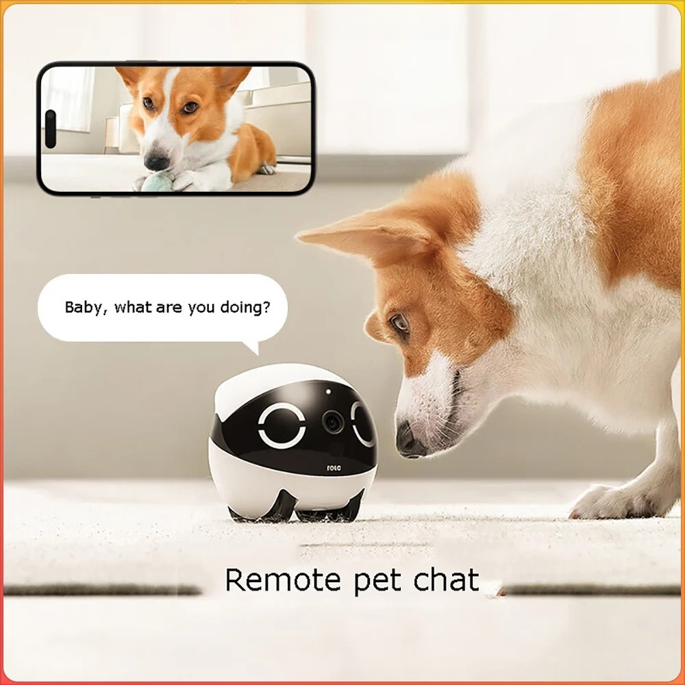 Home Security Robot - Bezpieczeństwo w domu, zabawka dla zwierząt,
