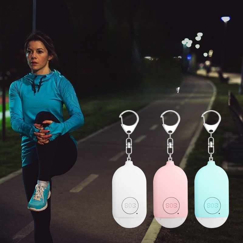 Alarm Siren Outdoor - Akumulatorowy alarm osobisty z latarką, inteligentna