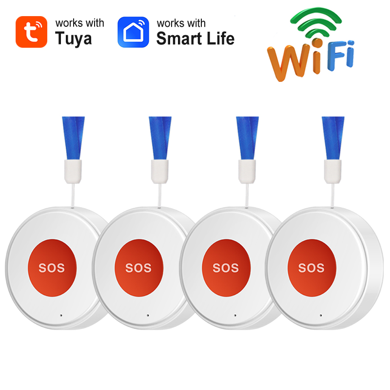 Home Security Siren - Przycisk alarmowy WiFi SOS Smart Life