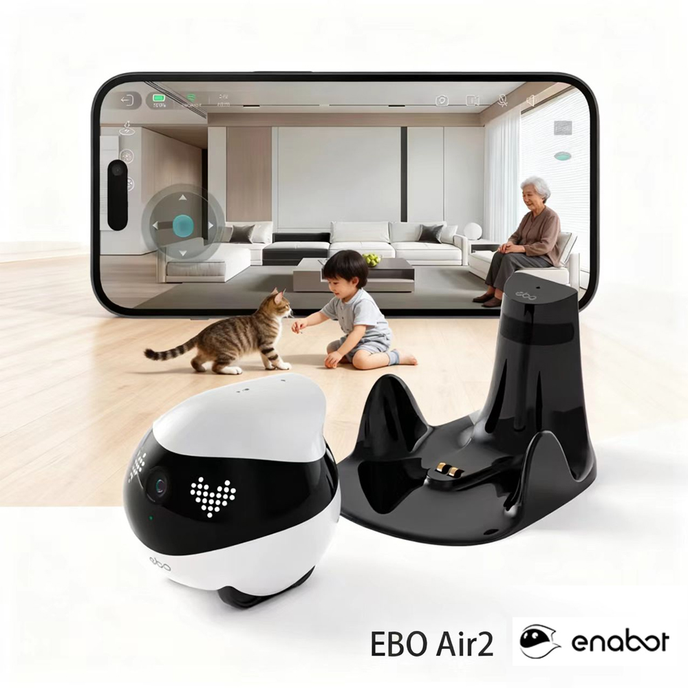 Enabot EBO AIR 2 Robot Towarzy – Home Security Robot recenzja i cena