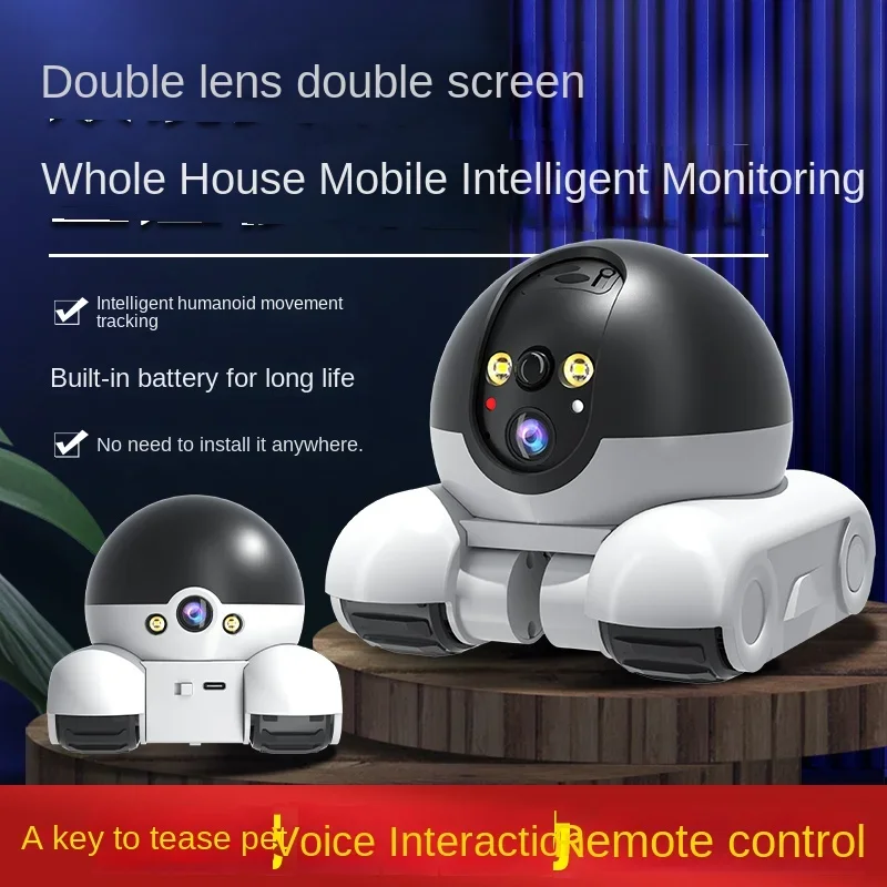 Kamera IP 2MP 5G WiFi intelige – Home Security Robot recenzja i cena