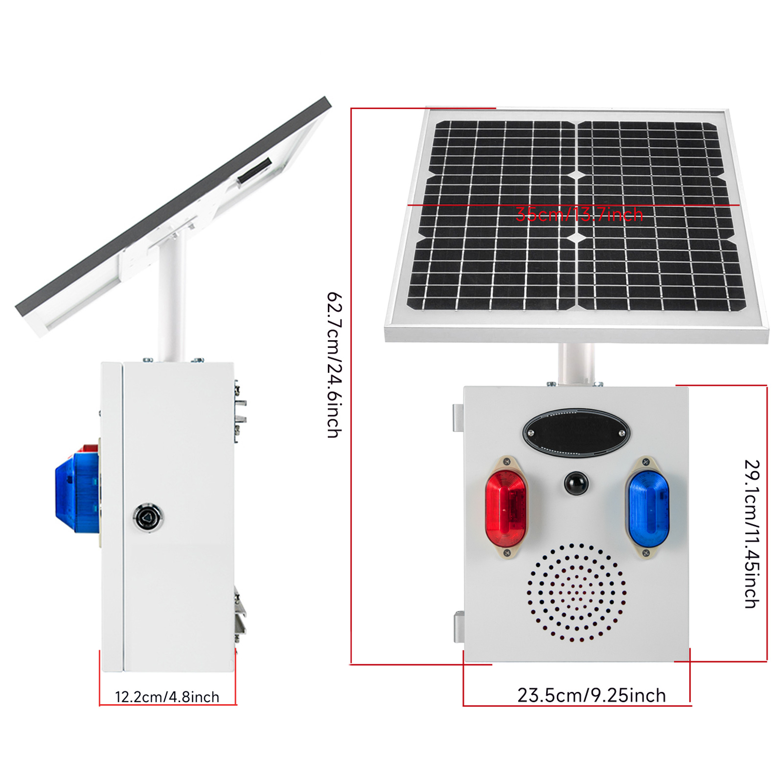 YASONG Zewnętrzny czujnik ruch – Alarm Siren Outdoor recenzja i cena