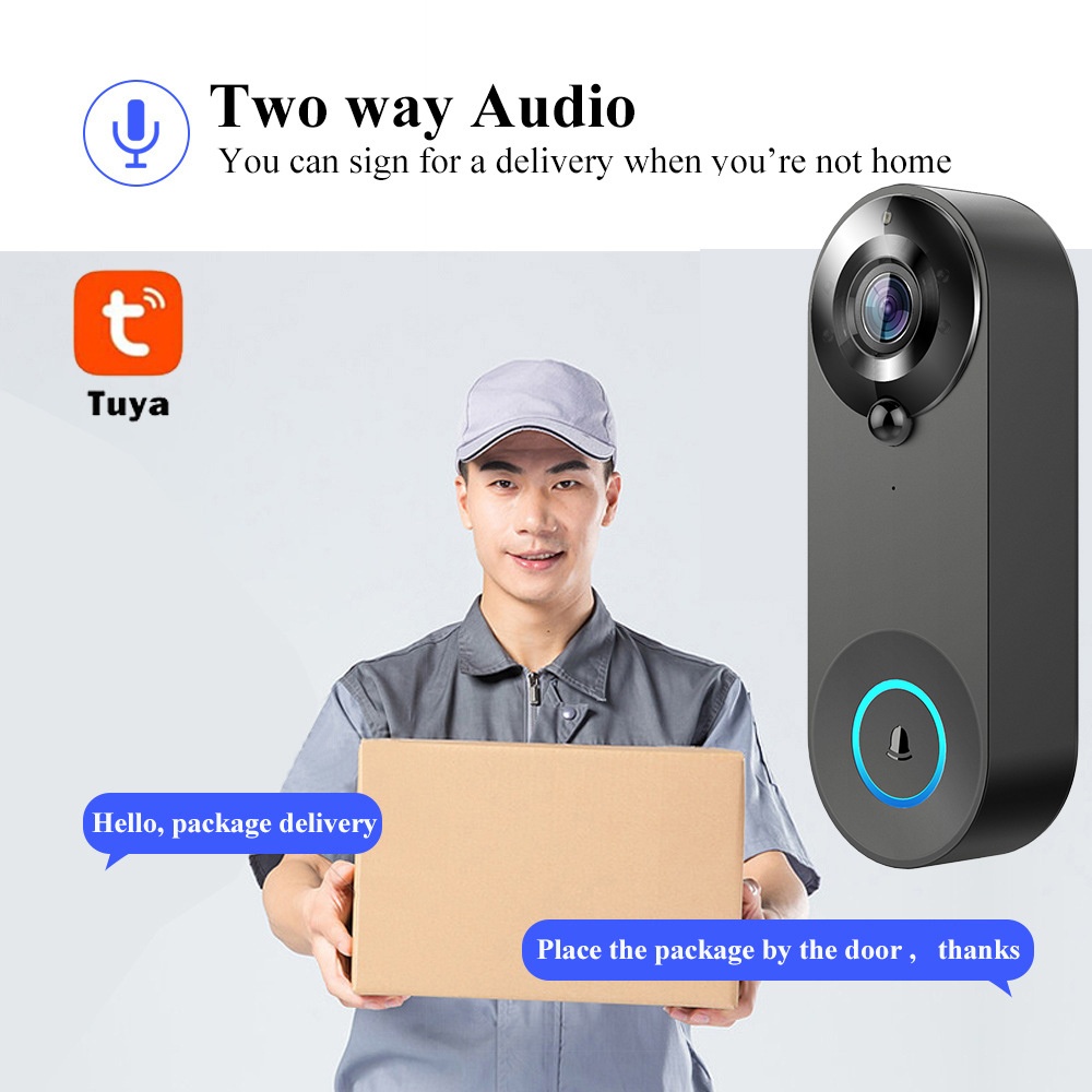 Tuya Bezprzewodowy Dzwonek do  – Home Security Lidar recenzja i cena