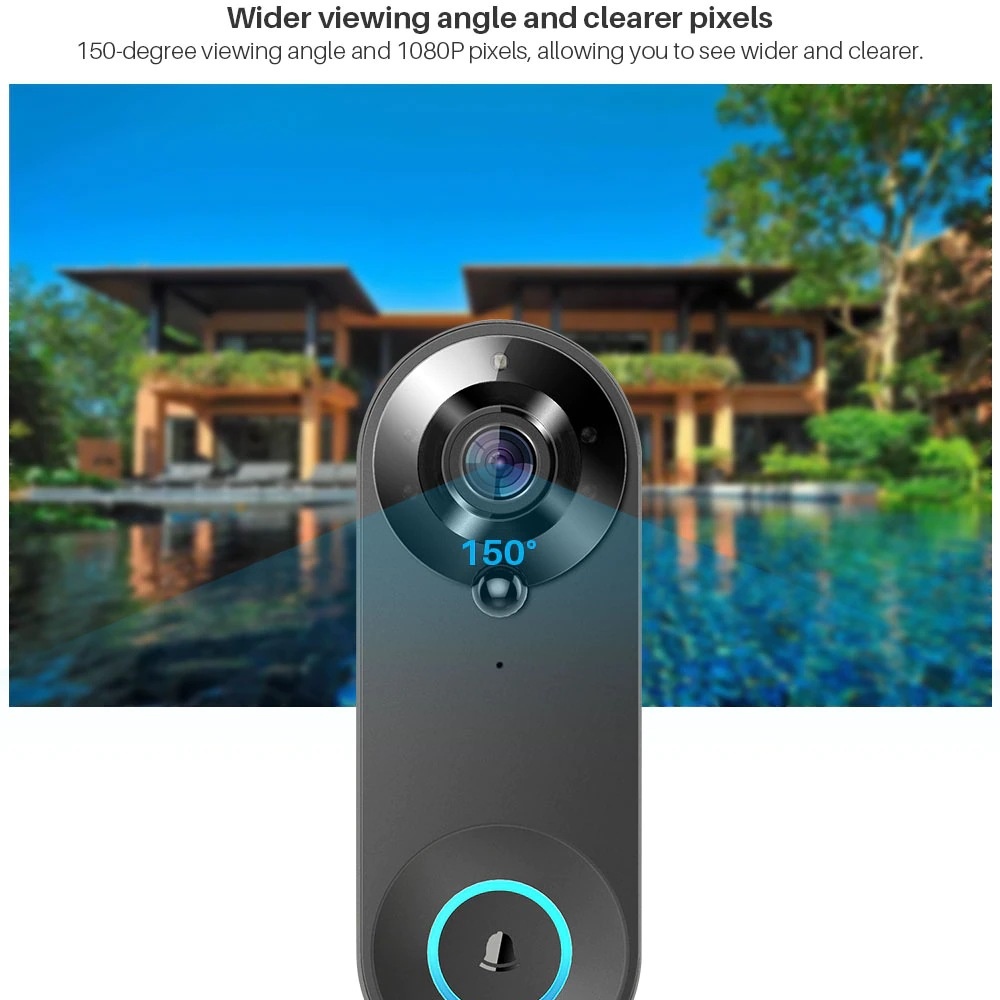 Tuya Bezprzewodowy Dzwonek do  – Home Security Lidar recenzja i cena