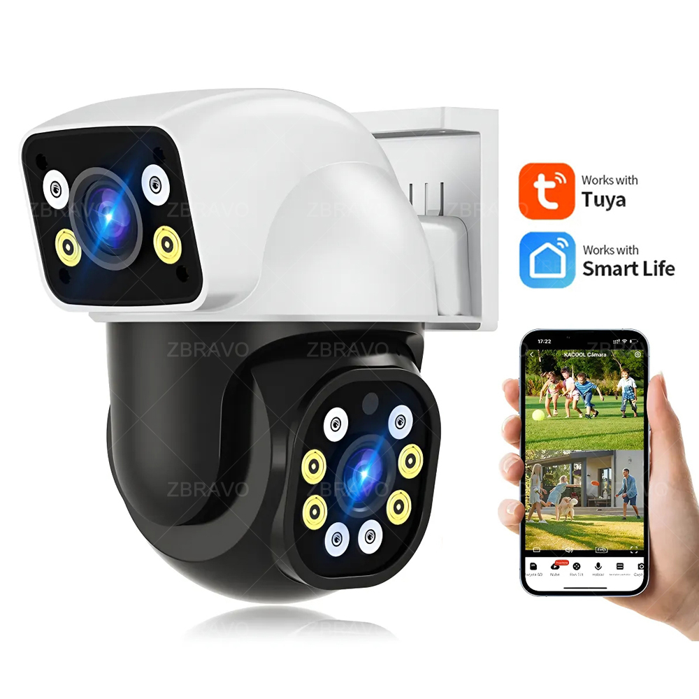 Smartlife 8MP WiFi Tuya Kamera – Home Security Siren recenzja i cena