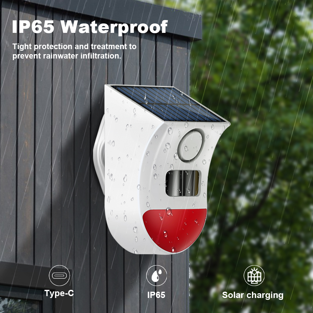 Tuya Zigbee Solarna Syrena Ala – Alarm Siren Outdoor recenzja i cena