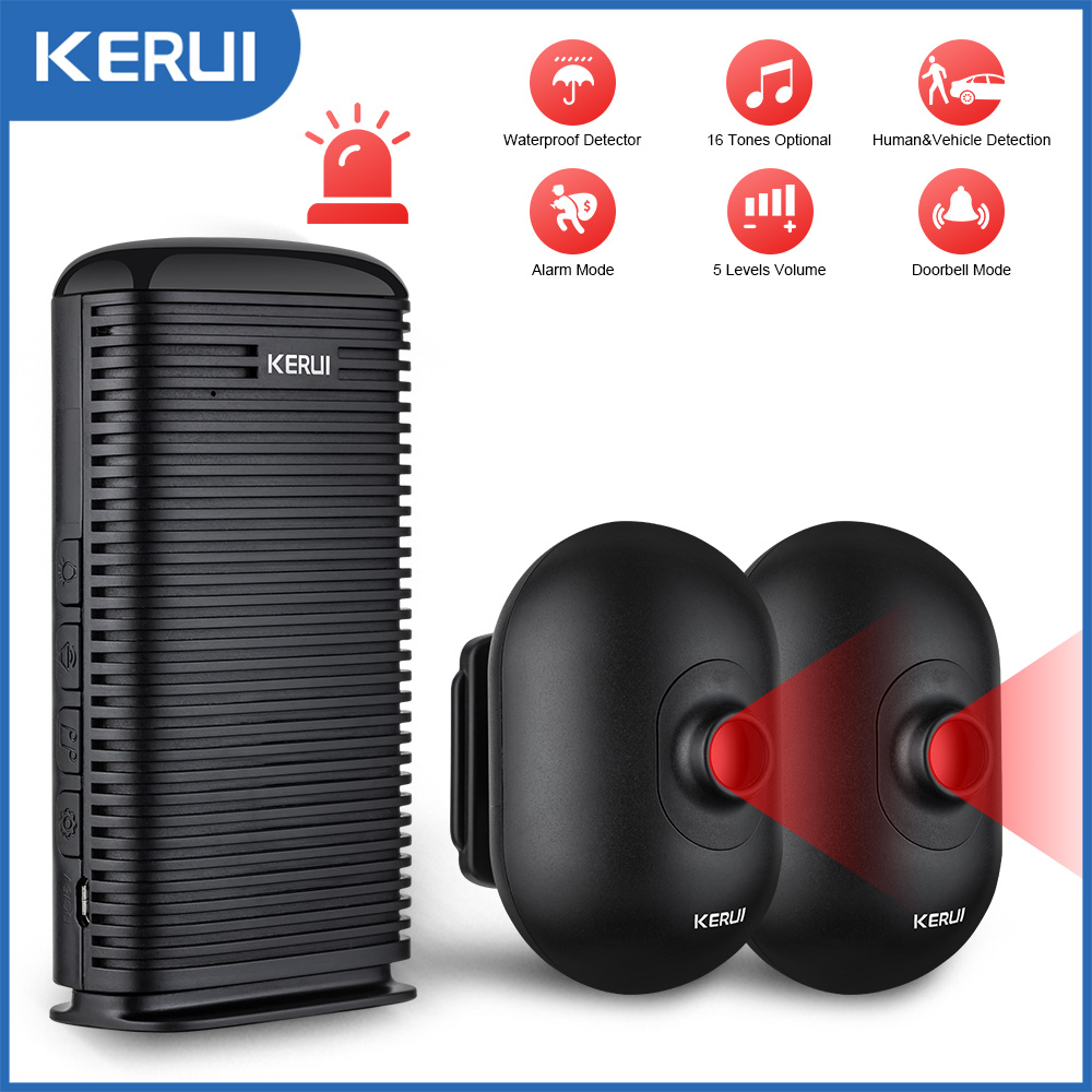 KERUI DW9 Alarm garażowy Bezpr – Home Security Siren recenzja i cena