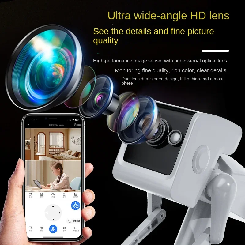 Kamera IP 2 MP Bezprzewodowa k – Home Security Robot recenzja i cena