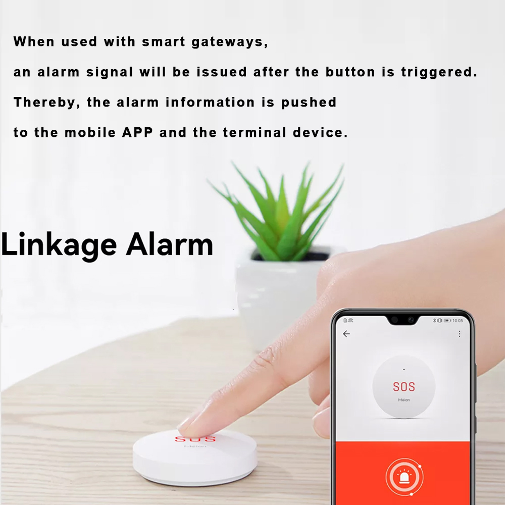 Zigbee Tuya SOS przycisk awary – Home Security Siren recenzja i cena