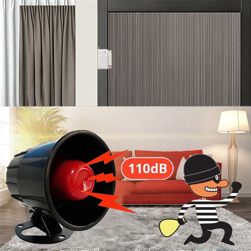 Bezprzewodowy system alarmowy  – Home Security Siren recenzja i cena