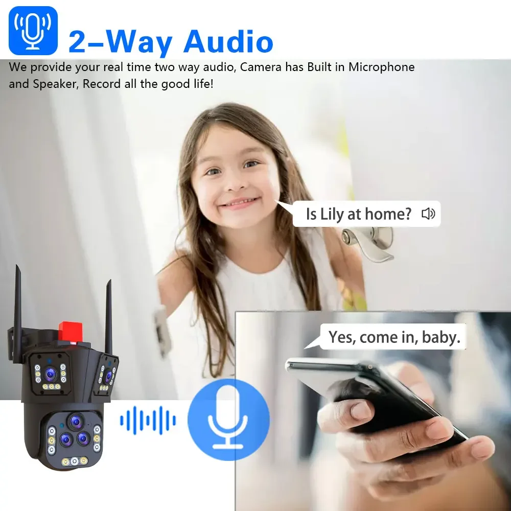 Ultra 20MP 10K WIFI PTZ Contro – Home Security Lidar recenzja i cena