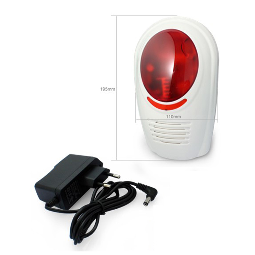 Wolf-Guard 433MHz bezprzewodow – Home Security Siren recenzja i cena