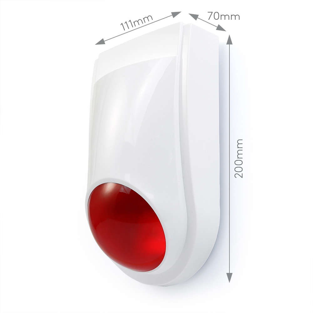 Bezprzewodowa syrena błyskowa  – Alarm Siren Outdoor recenzja i cena
