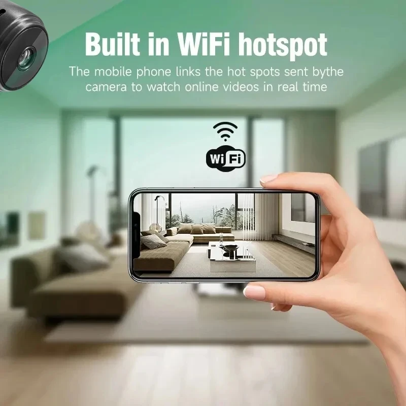 A9 Mini Kamera WiFi Bezprzewod – Home Security Lidar recenzja i cena