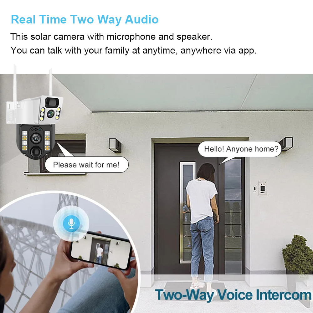 WiFi/4G kamera słoneczna IP ka – Home Security Cameras Wireless recenzja i cena