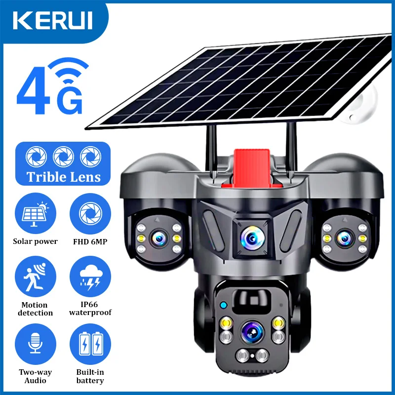 KERUI V380 Pro Zewnętrzna Kame – Home Security Monitoring Service recenzja i cena