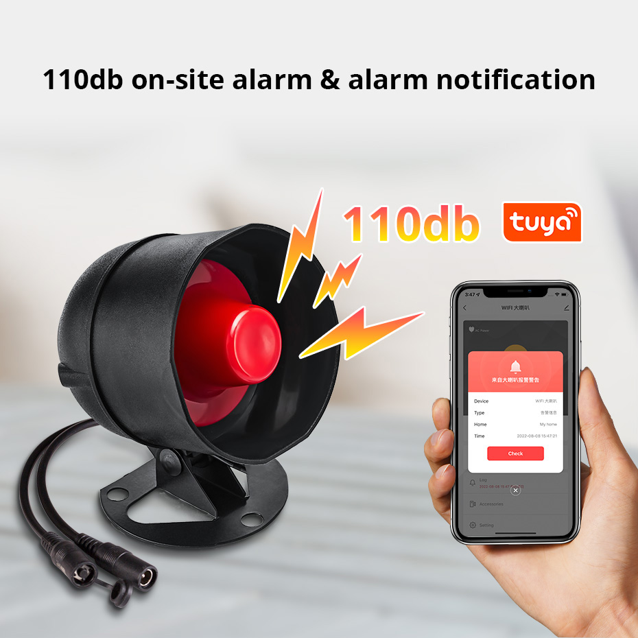 KERUI Tuya głośno głośnik wyso – Home Security Siren recenzja i cena