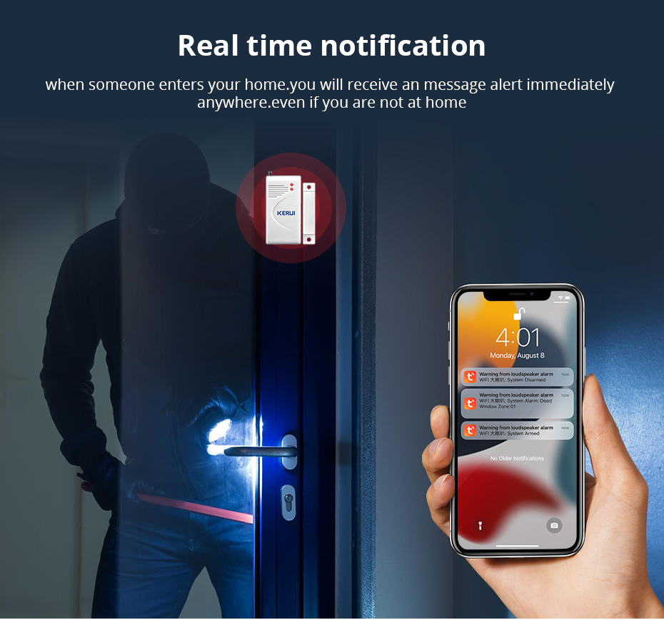 KERUI Tuya głośno głośnik wyso – Home Security Siren recenzja i cena