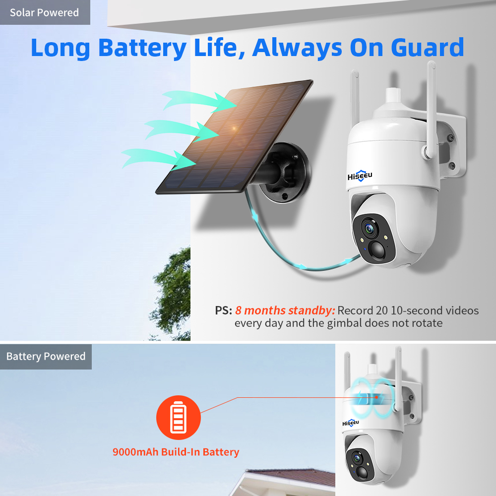 Hiseeu 3MP Cloud AI WiFi kamer – Home Security Cameras Wireless recenzja i cena