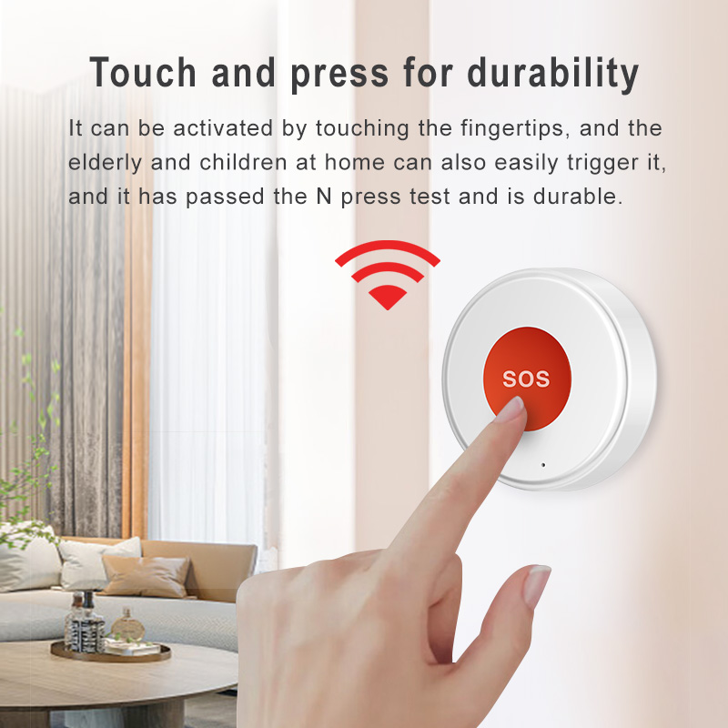 Przycisk alarmowy WiFi SOS Sma – Home Security Siren recenzja i cena