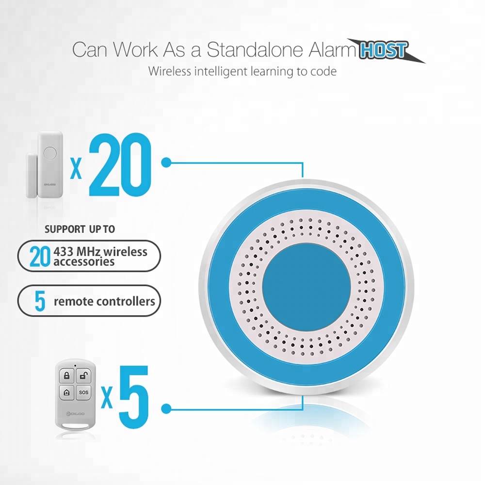 Bezprzewodowa syrena dźwiękowa – Home Security Siren recenzja i cena