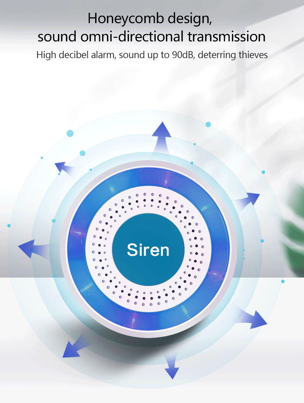 Bezprzewodowa syrena dźwiękowa – Home Security Siren recenzja i cena